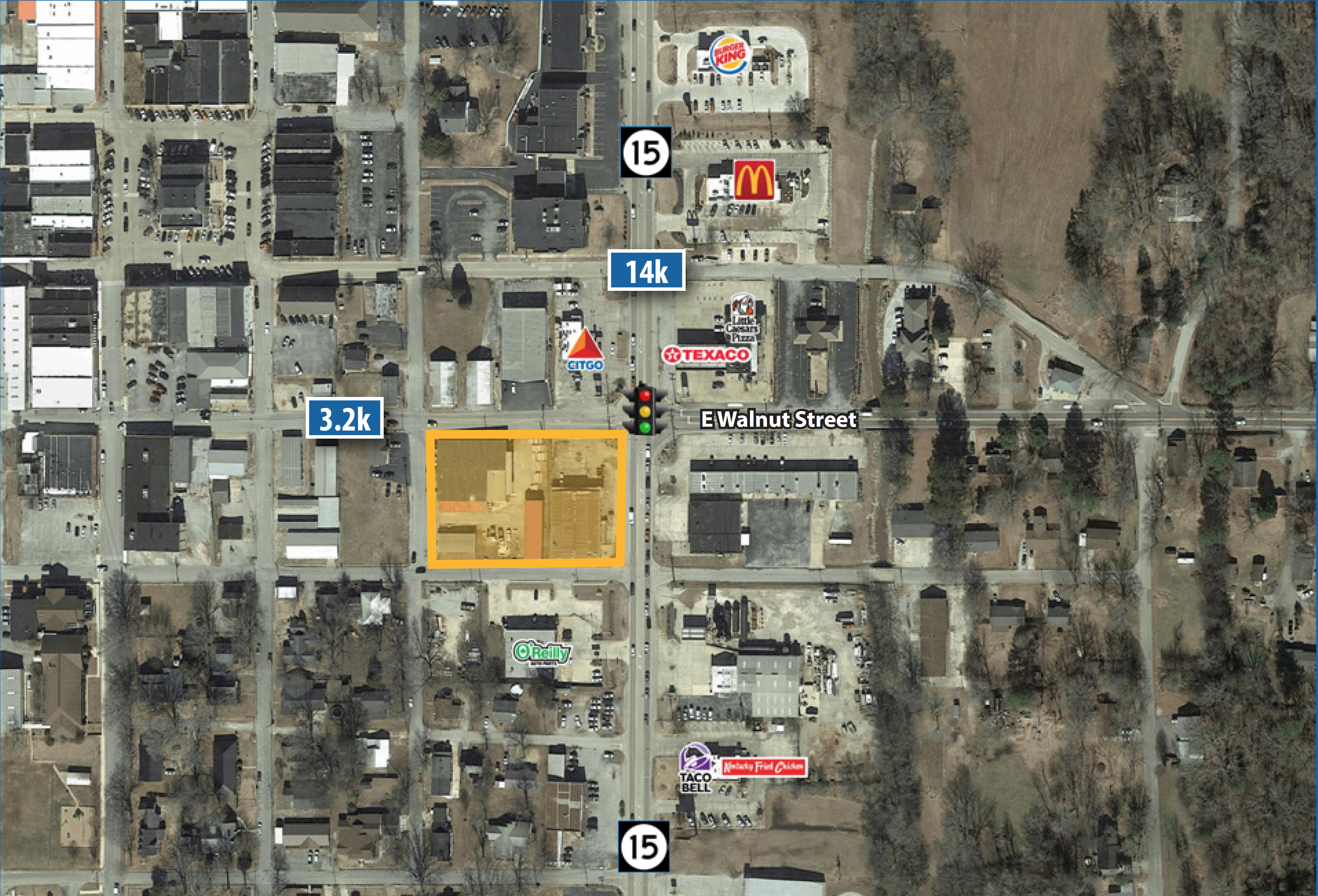 SWQ of Mississippi Highway 15 and Walnut Street | Ripley, Mississippi 38663